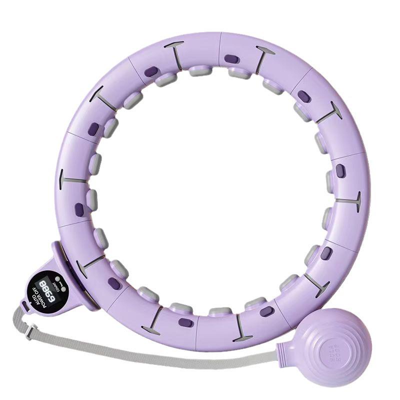 Inteligentne liczenie Hula Hoop: Damski Cichy, Odpinany, Nieopadający Design do Redukcji Tkanki Tłuszczowej na Brzuchu