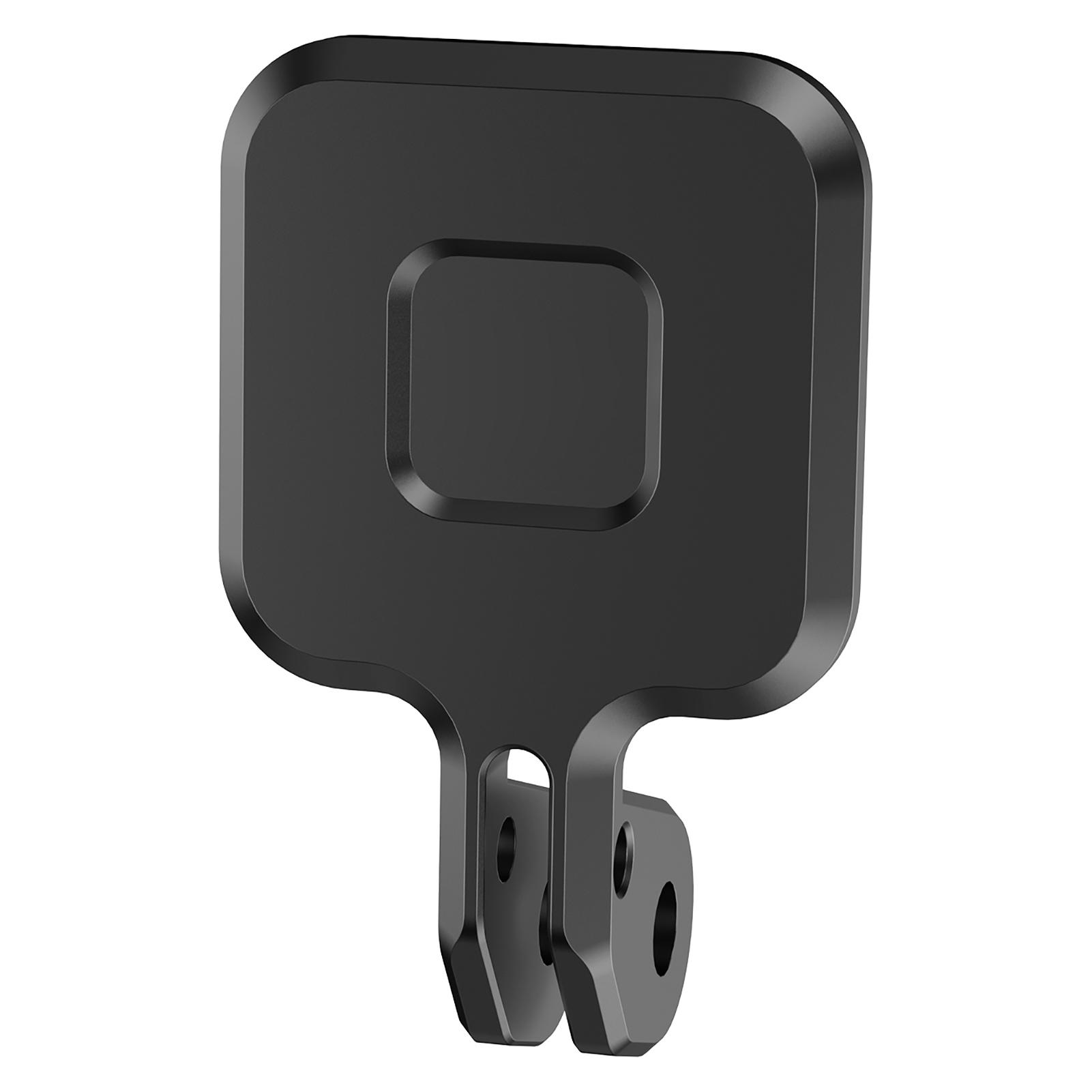 

Quick Mounting Magnetic Base Aluminum Alloy Magnets Expansion Adapter with 2 Prong Adapter Fit for Insta360 GO Ultra