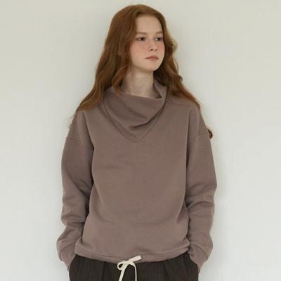 Lipbbam Baumwolle Doppelweich Fleece Rollkragen Oberteil Ltw008