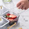 RuHan Light Luxury Divided Snack Serving Tray