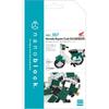 Kawada Nano Block Honda Super Cub 50 Green Building Set 400 Pieces