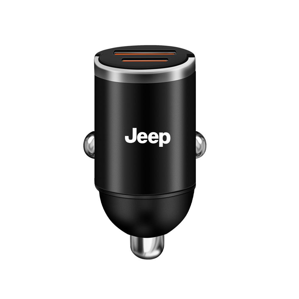 Car Charger Fast Charging Cigarette Lighter Adapter ONE-TO-TWO Charger For Jeep Grand Cherokee Wrangler Renegaed Compass Patriot ANP1