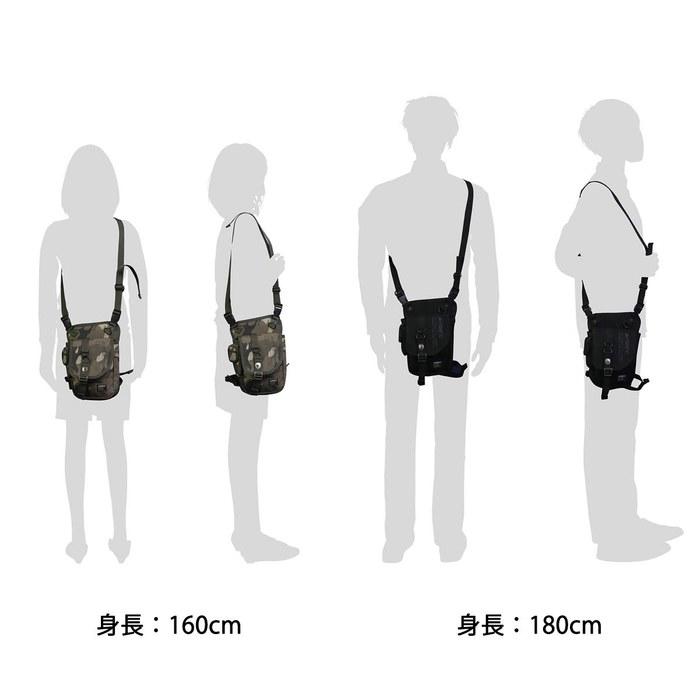 [Avirex] Shoulder Bag AVX348 Khaki Free Size