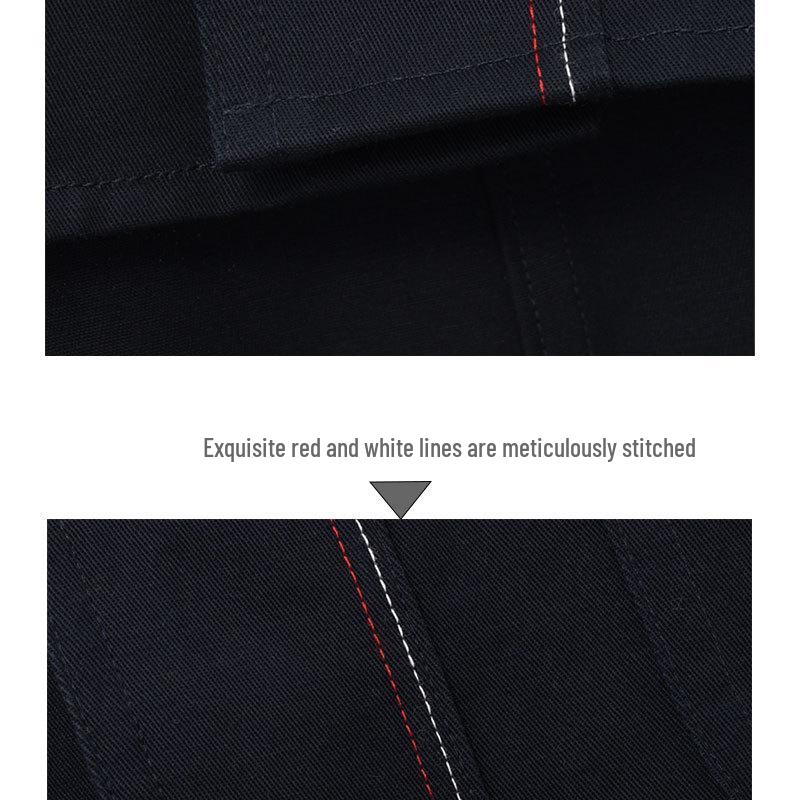 TB BROWIN 2025 Men's Embroidered Shirt Collar Jacket - Autumn/Winter Casual Wear