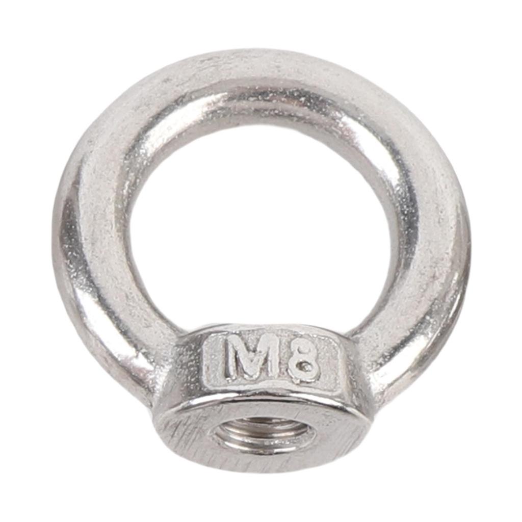 L Track Double Lug Threaded Stud Nut Anti Rusty L Track Tie Down Fitting Versatile 5500lbs Breaking Strength for Pickup RV ATV