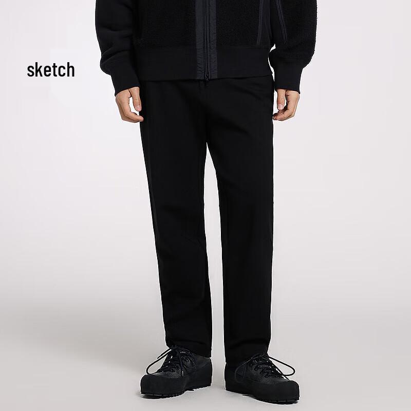 

CROQUIS Men s Casual Knit Straight Leg Pants S