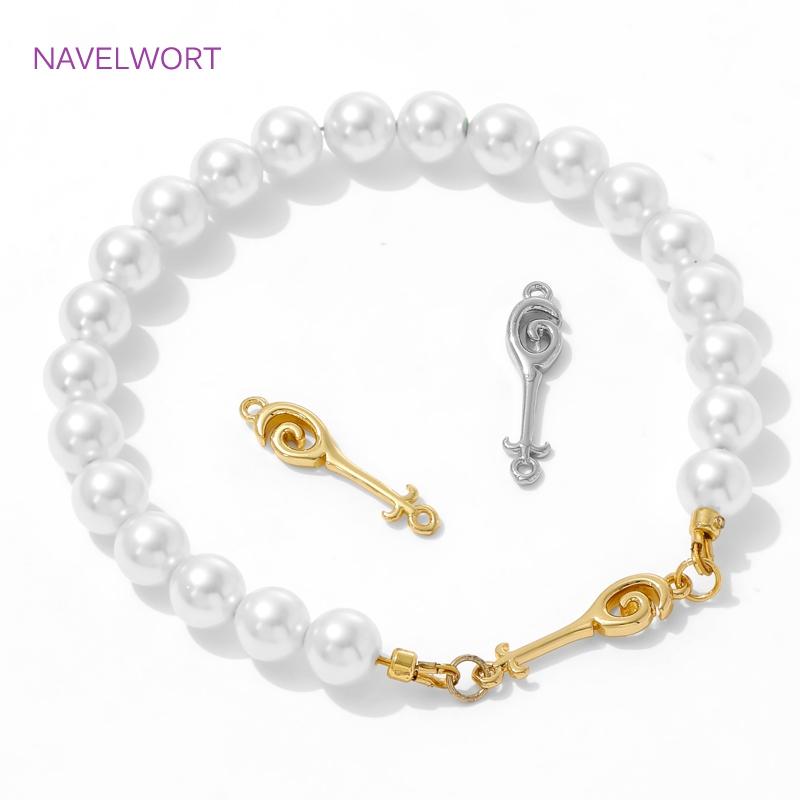 18K Gold Plated Vortex Design Connector Charms,Connectors For Jewelry,Double Hole Charms Connector,DIY Bracelets Making Findings