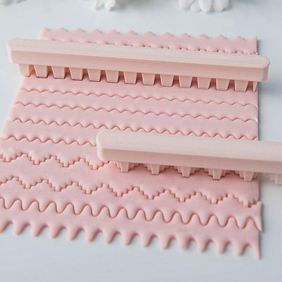 Geometric Line Clay Cutter Polymer Cutter, Stripe Tool, Wavy Crafting Accessories for Jewelry Making, Projects Tool