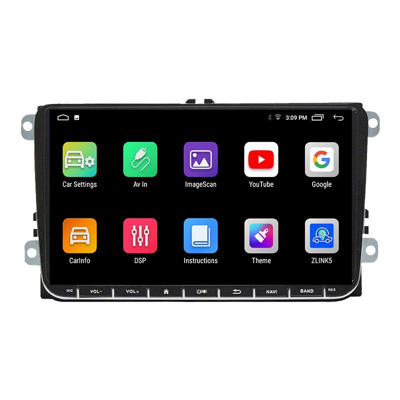 9-Inch VW Universal Android Screen Navigation MP5 Player with Carplay