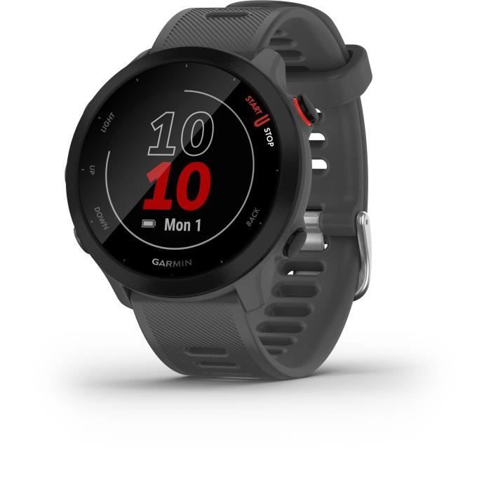 Sport-Smartwatch - GARMIN - Forerunner 55 - Monterra Grey (Grau)