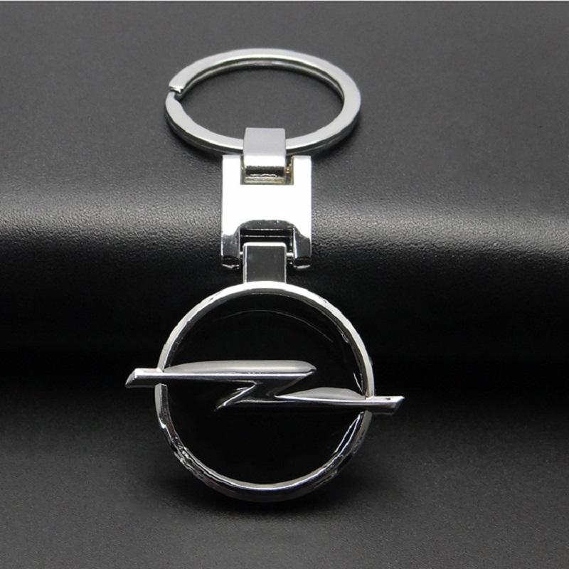 

Car Key Ring Alloy Pendant Keychain Auto Logo Accessories For Opel Astra Insignia Corsa Zafira Meriva Mokka Vivaro Vectra Antara