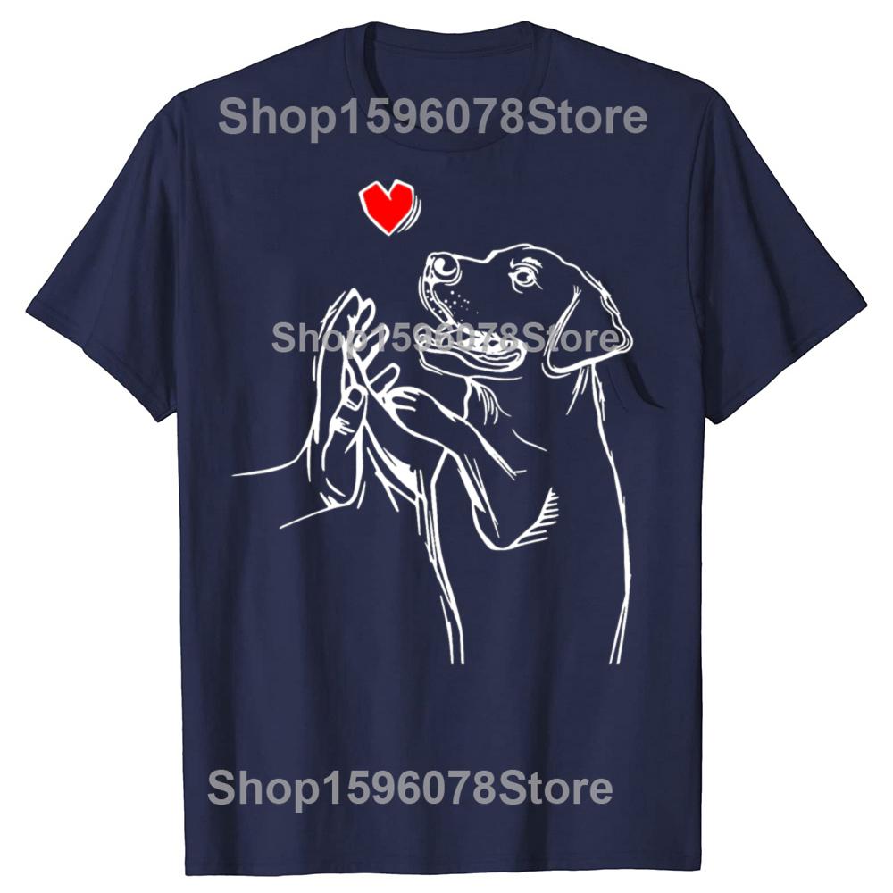 Labrador Retriever Love Golden Black Lab Dad Mom T Shirt Dog Lover Streetwear Short Sleeve Pet Animal Birthday Gifts T-shirt Men