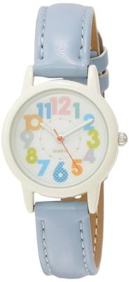 [Fieldwork] Watch Analog Tyrol Leather Strap KDS004-3 Women's Light Blue