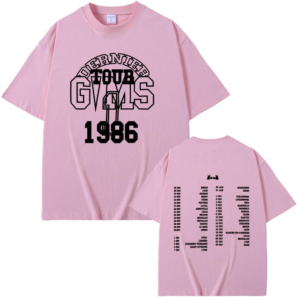 Rapper Gims Letzte Tour T-Shirt DIE LETZTEN WILLEN VON MOZART Merch Streetwear Herren Damen Hip Hop Mode Popmusik T-Shirts