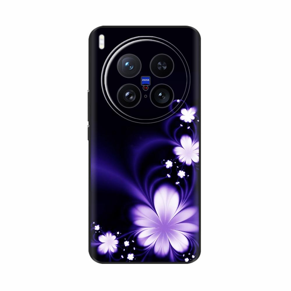 For Vivo X200 Ultra Case Soft TPU Cute Cartoon Painted Back Shell Cover For Vivo X200 Pro Mini Phone Cases for Vivo X200 Pro 5G