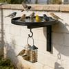Garten Vogeltränke und Vogelbad zur Wandmontage - Hängendes Vogelbad für Vögel
