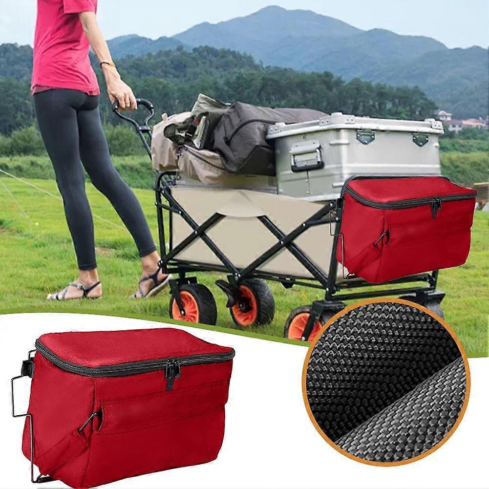 Outdoor Ice Pack Insulated Cold Food Portable Zipper Bag Camper Accessories