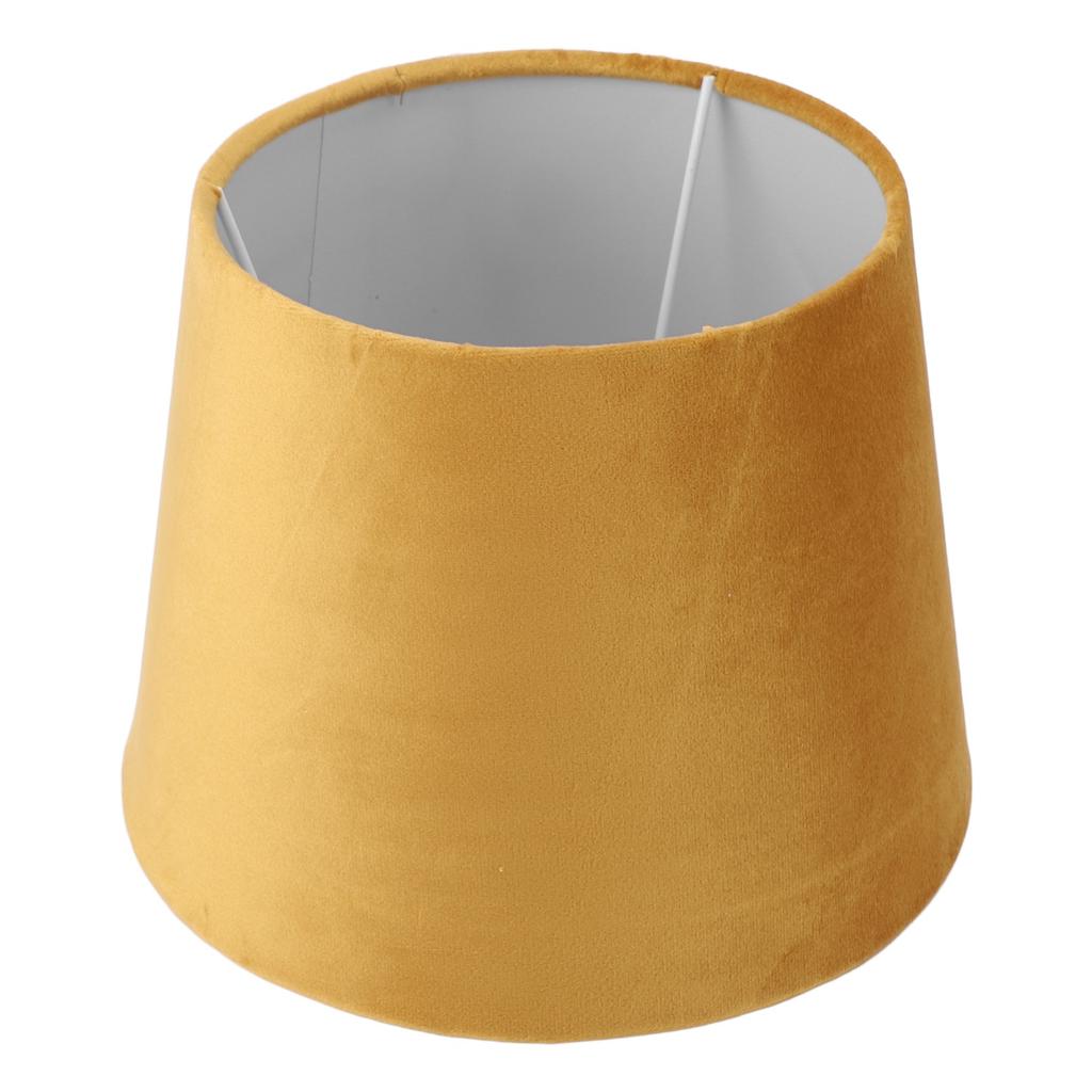 Fabric Lampshade E27 E14 Velvet Conical Decorative Lamp Replacement Shade for Table Bedside Floor Lamp