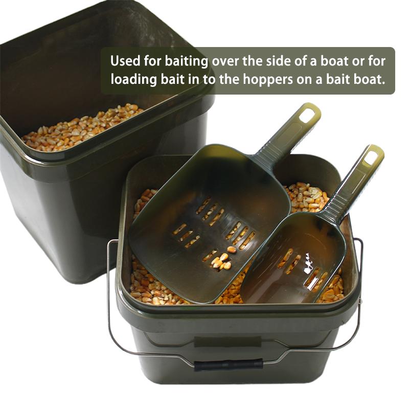 1PC Carp Fishing Tool Bait Spoon for Boilies, Pellets, Maggots Method Feeder Fishing Carp Feeder Bait Holder Groundbait Rocket Pelle