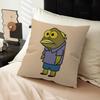 Bikini Bottom Characters Humorous Cushion Cover Pillowcase Upholstery Sofa Throw Pillow Home Decor Pillowcas