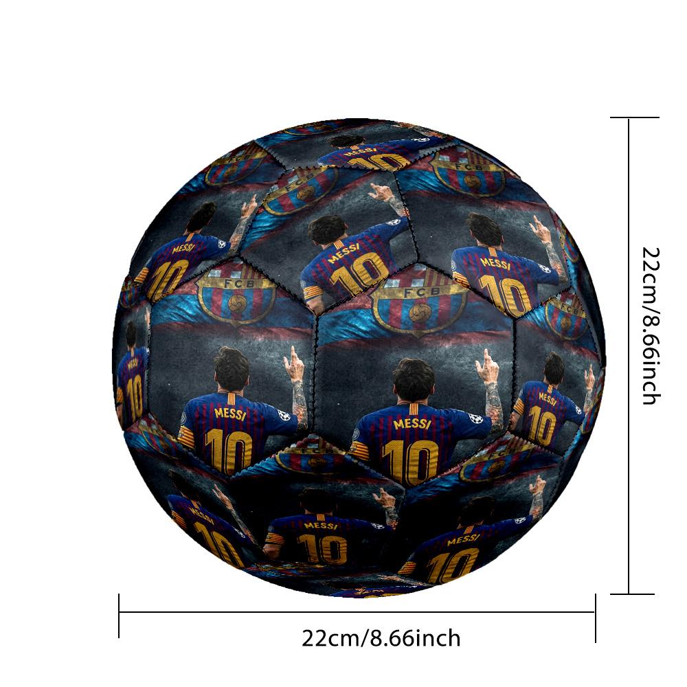Messi 10 Number Football Legend Soccer Ball Size 5 Football Machinestitched Indooroutdoor Universal Football Surprise Collection Gift