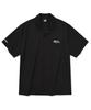 VISION STREETWEAR Vsw Gestreiftes Hemd mit offenem Kragen Schwarz