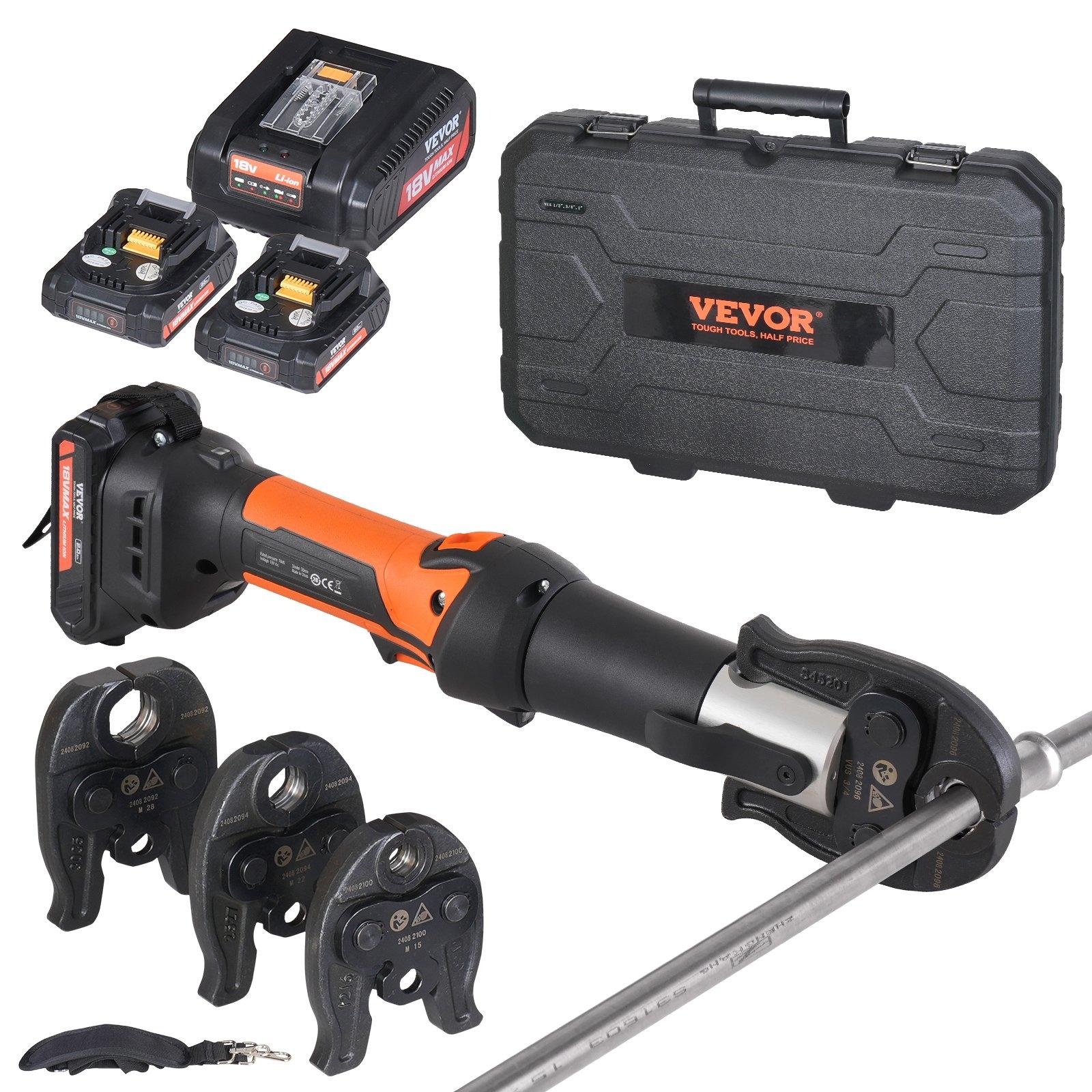 VEVOR Press Tool and Battery Kit