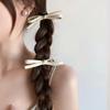 Leather Hair Clips Retro Bowknot Hairpins for Girls Sweet Barrettes Hairpin Hairgrips Women Fashion Hair Accessories Headwear