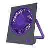Desk Fan 4 Speeds Adjustable 180 Degree Tilt Folding Quiet Strong Wind Battery Operated Mini