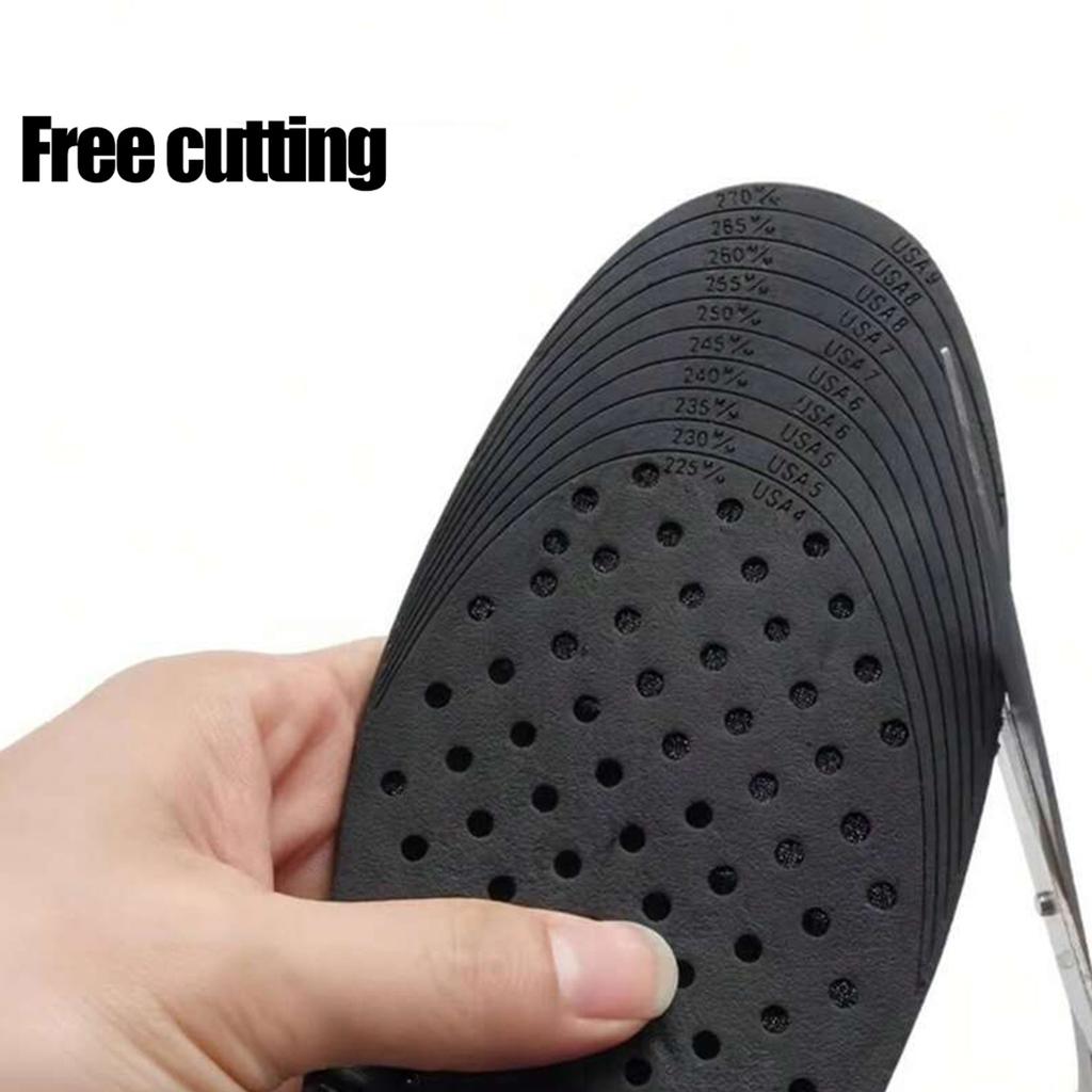 1 pair - Height Boosting Invisible Insoles - Adjustable Shoe Heel Cushion for Taller Support, Comfort and Shock Absorption
