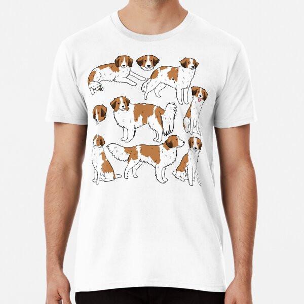 

Kooiker -nederlandse kooikerhondjes- dog cut S to 5XL Made in the AU/USA T-Shirt 2XL