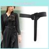 Cintura in Vera Pelle da Donna con Fibbia a Fiocco Elegante Design Regalo per Adulti