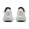 Anta Kids Round Toe Velcro Shock Absorbing Wear Resistant Low Top Running Shoes Kids sneaker White Green A312335534-2