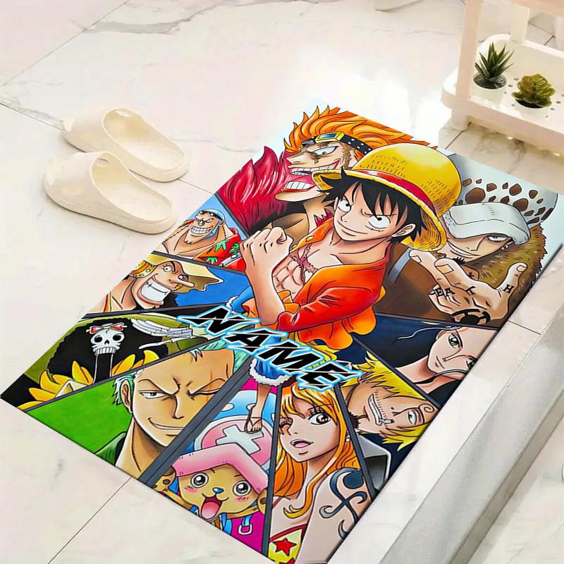 Custom 1Pc One Piece Adventure Rug Office Carpet Indoor Outdoor Entrance Doormat Nonslip Soft And Comfortable Living Room D2915195