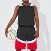 2pcs Set Men Basketball Football Jerseys Fitness Running Sport Clothes Jogging Marathon Athletic Training Plus Size Sportswear