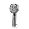 Mini Handheld Fan with 3 Speed and Rechargeable Battery Cooling Device for Travel Office and Outdoor Activity Use