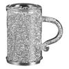 Crystal Glass Coffee Cup with Handle Double Layer Heat Insulation Water Tumblers Drinking Cups Wine Glasses Teas Cups