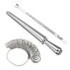 Ring Sizer Measuring Tool Set Easy Jewelry Sizing Solution US UK Size Adjustable Finger Circumference Measurement Tool