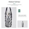 Weave Water Cup Mesh Bag Hand Woven Pouch Visible Bag  For Sport Camping Accessories