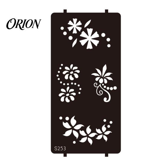 Wedding Henna Stencil Reusable Indian Tattoo Stencils, Mehndi Hand Painting Templates, Bohemian Style DIY Flower Pattern for Body Art, Festival Makeup