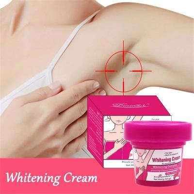Crema Sbiancante per il Corpo Sbiancante Sbiancare Ascelle Gomiti Ginocchia Rimozione Macchie Scure Melaniniche Parti Intime Crema Sbiancante Neve
