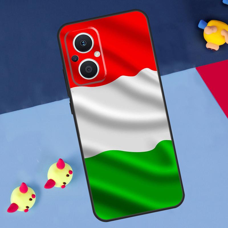 Italy Flag For OPPO Reno 14F 13F 12F 11F 10 11 12 13 14 Pro 8T 7 8 Lite OPPO Find X6 X5 X8 X9 Pro Case
