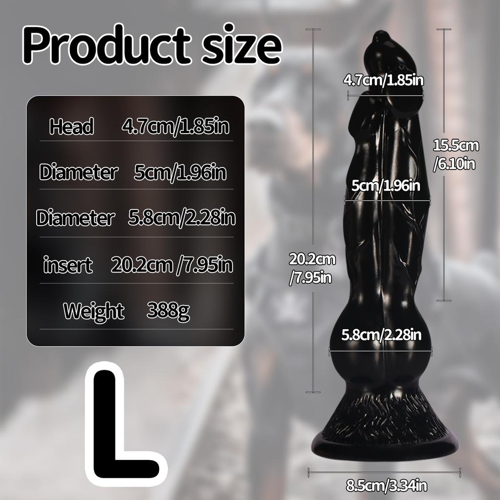 J93 Cerberus Mostro Dildo Realistico Extra Large Pene di Cane Giocattolo Sessuale per Adulti per Donne Taglia Grande Fantasia
