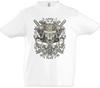 Samurai Kruisende Zwaarden Kinderen Jongens kids jongens T-shirt Krijgers Japan Kruisende Zwaarden