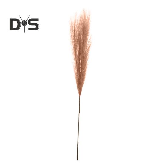 

Долговечная искусственная трава, простой в уходе, красивая искусственная тростниковая трава, реквизит для фотографий света кофе