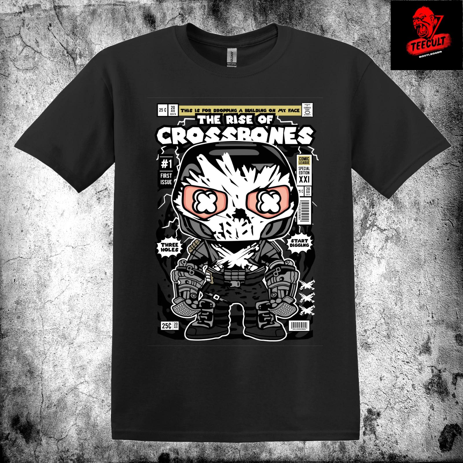 Men s and Women s T-shirts The Rise of Crossbones Comic Cult Character Funko Pop Unisex XS