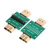 Hdmi A Type Male To Female Test Board Mini Connector With Board Pcb 2.54Mm Pitch Dp Hd A Female To Male Adapter Board