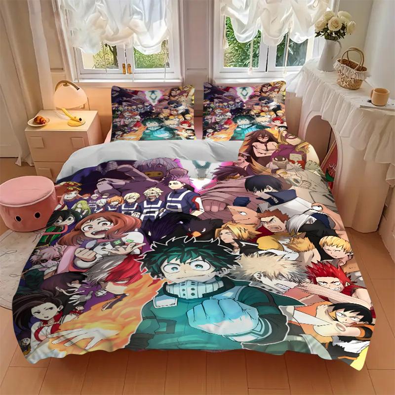 Hero'S Journey Unite Print 3Pcs Bedding Setduvet Cover With 2 Bedropillowcase Home Birthday Gift