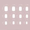 Long Square False Nails White Edge Nail Tips Fashion Press On Nails  DIY