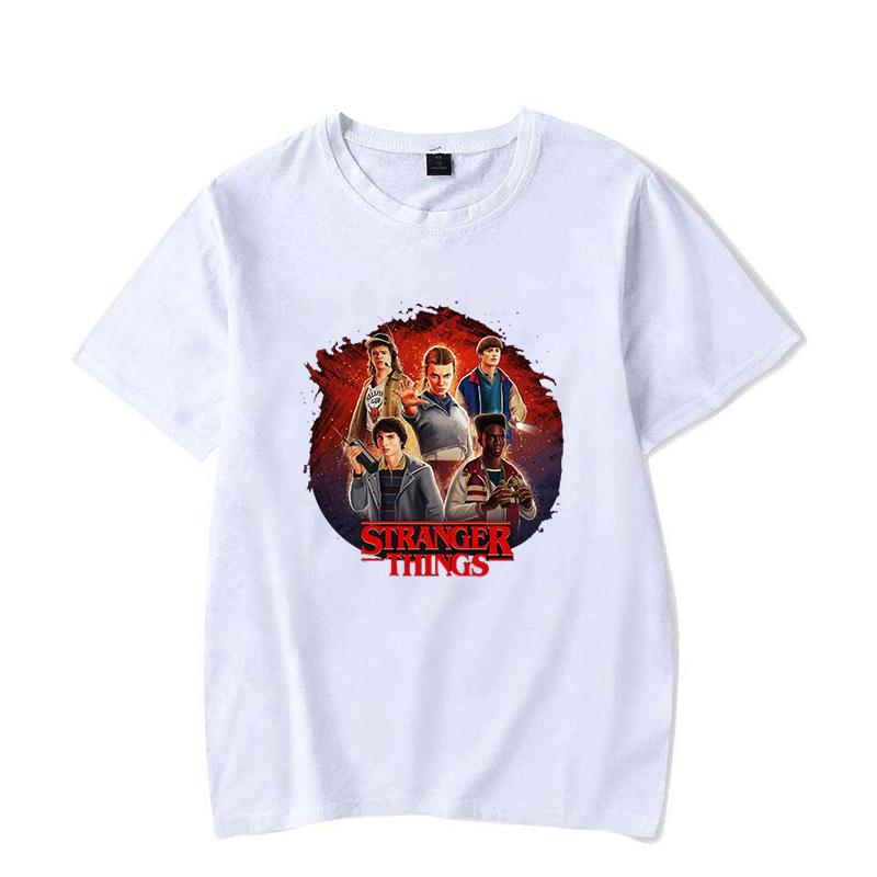 Stranger Things Unisex Y2K Short Sleeve Casual T-shirt